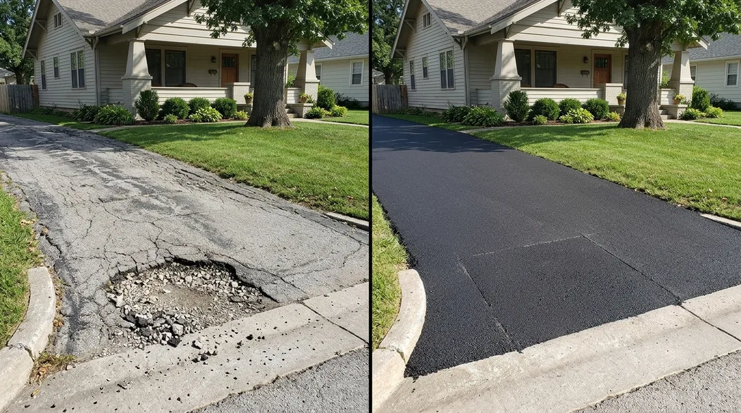 Potholes After an Ozarks Winter: Should You Patch or Repave?