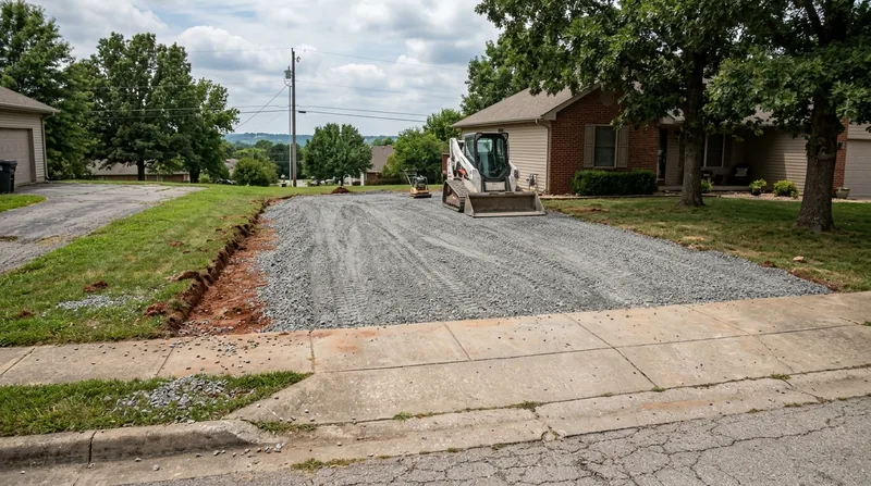 Gravel Driveway Installation & Grading Springfield